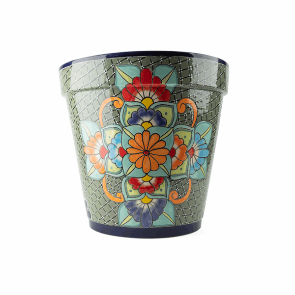 Maceta Verde Florentino Vaso Silao L
